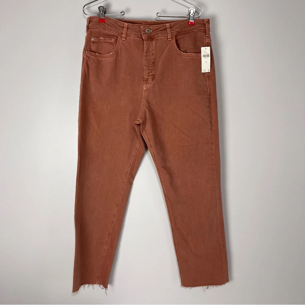 Anthropologie NWT Pilcro The Vintage Straight Jeans Size 31 High Rise, $148 - Picture 12 of 16
